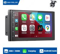GEARELEC Android 13 Autoradio 2 Din Lettore video multimediale Carplay Android Auto Universale 7 pollici 2 din Android Navi Auto Stereo 1-16G-Carlplay
