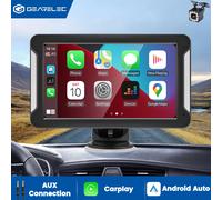 GEARELEC Universale 7 pollici Autoradio Lettore Video Multimediale Wireless CarPlay Android Auto Navi Touch Screen Per BMW VW Benz OPEL Standard