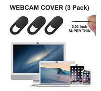 GEARGO 3PCS Copri Webcam Copertura Webcam Cover di Sicurezza Webcam Ultra Sottile da 0,7mm per Laptop, Tablet, Mac, Smartphone, Protegge la Privacy