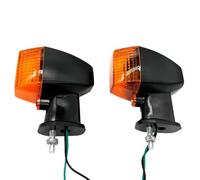 GearHaven 2pcs 4pcs Indicatore della luce di svolta anteriore Lampada Winker Compatibile con KLE 250 KLE 400 KLE 500 ZXR250 ZXR400 ZXR750 ZRX1100 Modelli motociclistici ZRX1200(2 pezzi)