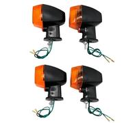 GearHaven 2pcs 4pcs Indicatore della luce di svolta anteriore Lampada Winker Compatibile con KLE 250 KLE 400 KLE 500 ZXR250 ZXR400 ZXR750 ZRX1100 Modelli motociclistici ZRX1200(4 pezzi)