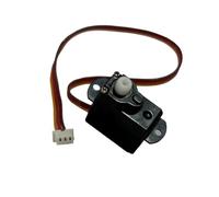 GearHaven Nano Servo 2g 3.7V-6V GS-2502 con interfaccia JST Compatibile con Pezzi di Ricambio per Motori aeroplani Modello RC Indoor(1pcs)