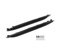 GEARHERO Pedane Nere con Supporto Compatibili con Mercedes Benz GLC X253 & Coupé C253 2015-2022 Parafanghi Laterali in Alluminio Set Sinistra & Destra Antiscivolo