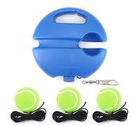 Gearific Attrezzature per l'allenamento da tennis con corda e 3 palle da allenamento