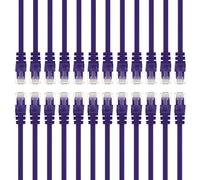 Gearit 10-pack, CAT5e Ethernet patch cavo 0.5 metri Purple 14 Feet (24-Pack)