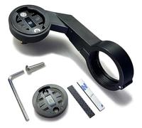 Gearmax 1 Pezzi GPS Supporto Manubrio,Supporto per Manubrio da Bicicletta Supporto Supporto Manubrio Bici Frontale con Supporto Inferiore per Tutti i Cycling Computer