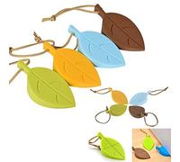 Gearmax® 4 Pezzi di Home Decorative Fermaporta, Ferma Porta da Maniglia, Fermaporta da Pavimento, Cuneo Fermaporta, Protettore