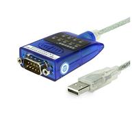 Gearmo Adattatore da USB a seriale RS-232 con indicatori LED, chipset FTDI, supporta Windows 11/10/8.1/8/7/, Mac OS X 10.6 e versioni successive