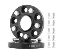 GEARMONSTER Distanziali 2 x 20 mm, set di distanziali LK: 112/5 NLB: 66,45 con 10 viti per ruota M14 x 1,5 x 25 mm, distanziali per Mercedes-Benz