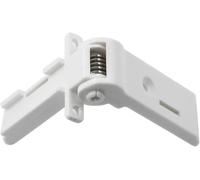 GearPrice Cerniera per porta congelatore frigorifero congelatore cerniera 241212500 compatibile con Dometic Frigorifero congelatore roulotte camper (bianco)