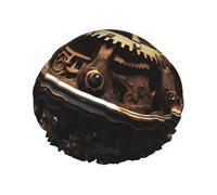 Gears of running machinery Cuffia da doccia stampata, riutilizzabile, appositamente progettata per i capelli lunghi delle donne, struttura a doppio strato, adatta per il bagno.