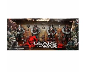 Gears of War 2 -Set 4 figure Player Select NECA Gd13