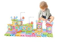 Gears Toys For Kids + Durable ABS Build, Electric Gear Action, Fun DIY Puzzle + Creative Interlocking Learning Blocks For STEM Education, Skill Development Play Choice For Kids