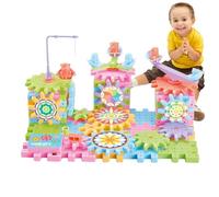 Gears Toys For Kids + Durable ABS Build, Electric Gear Action, Fun DIY Puzzle + Creative Interlocking Learning Blocks For STEM Education, Skill Development Play Choice For Kids