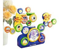 Gears Toys Kids, Interactive Electric Educational Game, Building Use Easy Play, Material Colorful Design Feature, Gears Construction Set Learning Accessory, Building Toys Tool For Children Boy