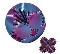 GearSphere, The Steampunk Whirling Wonder Fidget, Gear Ball Spin Ball Cube Fidget Toy stampato in, Gear Sphere Gear Ball Fidget Toy, Fidget Ball, Giocattolo Gear per alleviare lo stress