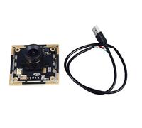 Gearwell Camera Module, USB Camera Board OV4689, 4MP 120FPS Plug and Play Camera Module with Dual Microphone 100 Degree Distortion