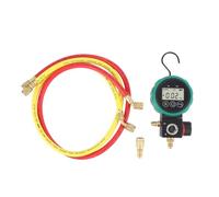 GearWell Digital HVAC Pressure Gaus, manometro per vuoto HVAC, tester di pressione del refrigerante, sensore ad alta precisione, con tubo e adattatore, indicatore del collettore