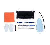 Gearwell Flauto, Flauto in Do e Flauto da Concerto Boehm Foro Chiuso 16 Fori in Cupronichel con Kit di Pulizia Borsa per il Trasporto Guanti Asta per Accordatura
