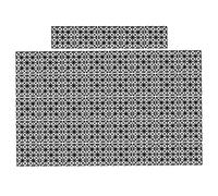 Gearwell Piastrelle per Terrazze ad Incastro, 45 Pezzi 30x30 cm Piastrelle per Pavimento di Drenaggio in PP Si Incastrano Insieme Pavimentazione per Patio Esterno per Terrazza