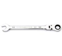 GEARWRENCH 1/2" 4 Degree Swing Arch 12 Point Flex Head Ratcheting Combination Wrench - 86745