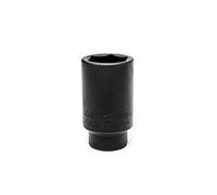 GEARWRENCH 1/2" Drive Deep Axle Nut Socket GM 36mm, 6 Point - 3162D, Black