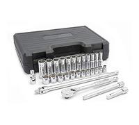 GearWrench 29 pezzi 3/8" Drive 12 Pt. Standard & Deep Mechanics Tool Set, Metric - 80692