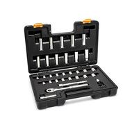 GEARWRENCH 36 Pezzi 3/8 "Drive 72-Dente 12 Point Drive Meccanica Tool Set | GW72SSCBMTS