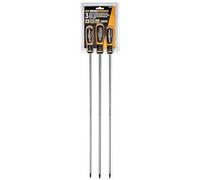 GearWrench 80064H Torx® Set di Cacciaviti Bimateriale, Punta in Ossido Nero Antiscivolo da 3 Pezzi