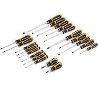 GearWrench 80066H Phillips, Set di Cacciaviti Bimateriale Torx A Taglio, 20 Pezzi