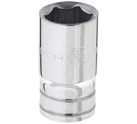Gearwrench 80111 1/4" Drive 6 Point standard SAE socket 3/20,3 cm nero
