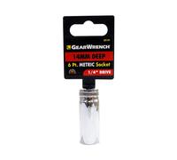 Gearwrench 80149-Chiave a bussola, a 6 punti, 1/10,16 cm (4") Drive, 14 mm