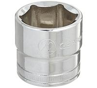 Gearwrench 80332 3/8" Drive 6 Point standard Metric socket 22 mm, nero