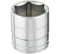 GEARWRENCH 80677 Chiave a bussola standard SAE da 1/2" a 6 punti, 1-3/16", nero