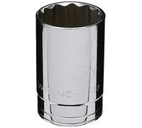 Gearwrench 80687 1/2" Drive 12 Point Deep SAE socket 1 - 1/5,1 cm nero