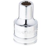 Gearwrench 80805 1/2" Drive 12 Point standard Metric socket 8 mm, nero