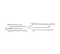 GearWrench 81933, Set di chiavi combinate lunghe 12 punte SAE con rulloportautensili, 7 pezzi