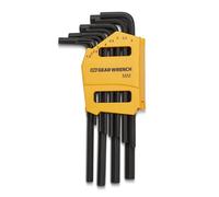 GearWrench 83503 Set di Chiavi Esagonali Metriche a Braccio Lungo, 13 Pezzi