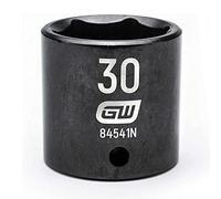 Gearwrench 84541 N 1/5,1 cm Drive 6 Point standard Impact Metric socket 30 mm, nero