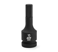 Gearwrench 84627 1/2" Drive impatto punta esagonale 10 mm, metrico, nero