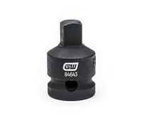 Gearwrench 84643 1/2" Drive 1/5,1 cm F x 3/20,3 cm m impatto adattatore, nero
