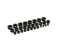 GEARWRENCH 86193, Set di 30 inserti per estrazione di bulloni per chiave SAE/metrica