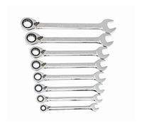 Gearwrench 9543 8 Piece reversibile cricchetto combinazione set Metric