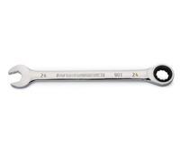 GearWrench Chiave combinata a cricchetto a 12 punti, 24 mm, 4 gradi, 86924