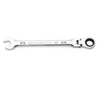 GearWrench Chiave combinata a cricchetto con testa flessibile a 12 punti, 9/16", con arco oscillante a 4 gradi, 86746