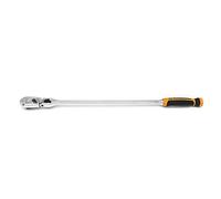 GEARWRENCH Cricchetto a goccia con testa flessibile a 90 denti, doppio materiale, 61 cm, 81372T, multicolore, taglia unica