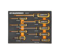 GEARWRENCH Set di 9 cacciaviti Phillips a doppio materiale in vassoio di stoccaggio in schiuma - GWMSSCRPH
