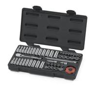 GEARWRENCH Set di attrezzi meccanici standard e profondi, SAE/Metric - 80301, 51 pezzi