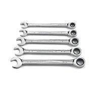 GearWrench Set di chiavi combinate a cricchetto, 5 pezzi, SAE - 93005