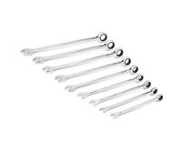 GearWrench Set di chiavi combinate a cricchetto a 12 punti XL, 9 pezzi, SAE - 85898